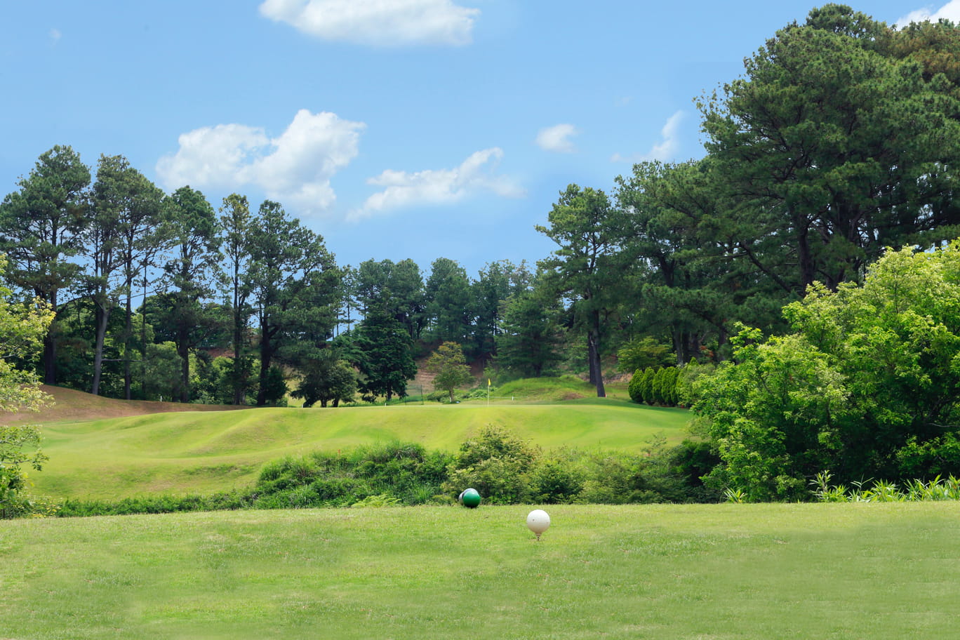 Hole8 Par3　Tee Shot