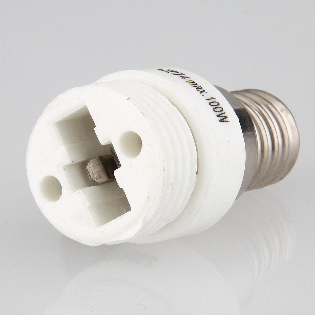 GU10 / E27 Adapter Fassung E27 E14 / E14 E27 Keramik Lampen GU10 / E14 GU10 / E27 Adapter Fassung E27 E14 / E14 E27 Keramik Lampen GU10 / E14