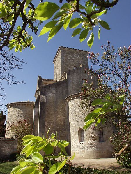 Das karolingische Oratorium von Germigny des Prés im Loiret