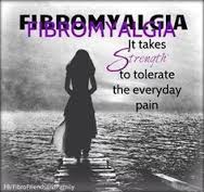 Fibromyalgia: It takes strength to tolerate the everyday pain.