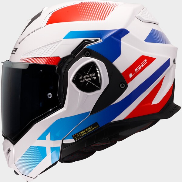 LS2 Valiant II Casco Moto Modulare – Bianco, XL – Doppia Omologazione Jet/Integrale – Con Pinlock - 3
