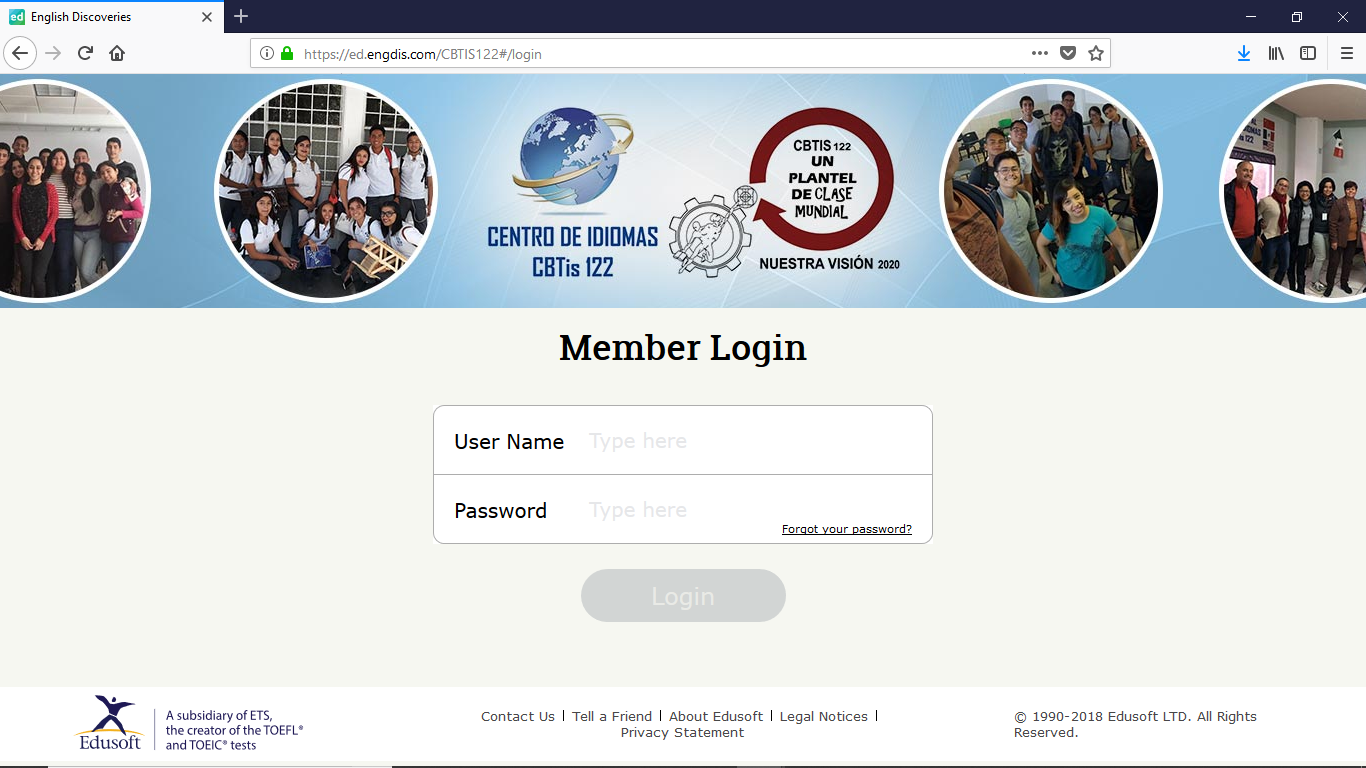 ENGLISH V (5th S, MCT): - Página web de ingles-cbtis122