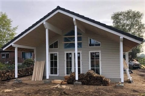 Winterfestes Ferienhaus als Zweitwohnsitz - Blockhaus - Niedersachsen