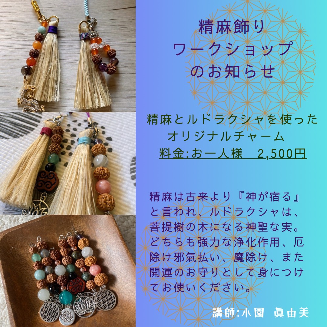 2026.3精麻ワークショップのご案内