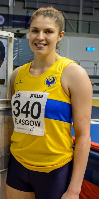 Scottish record holder Nikki Manson, photo by Bobby Gavin