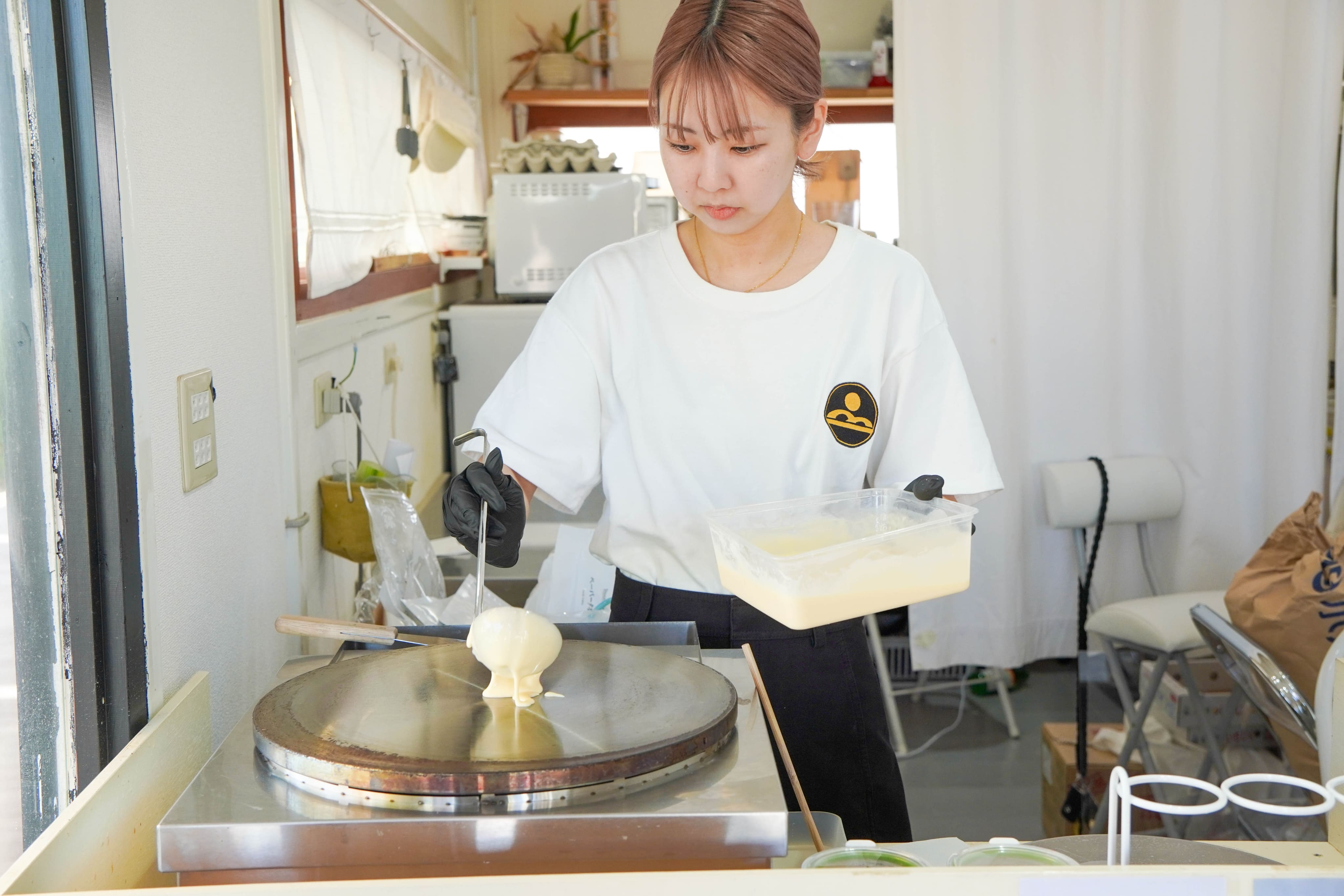 Crumu特製 - 薄くて柔らかい極上のクレープ生地