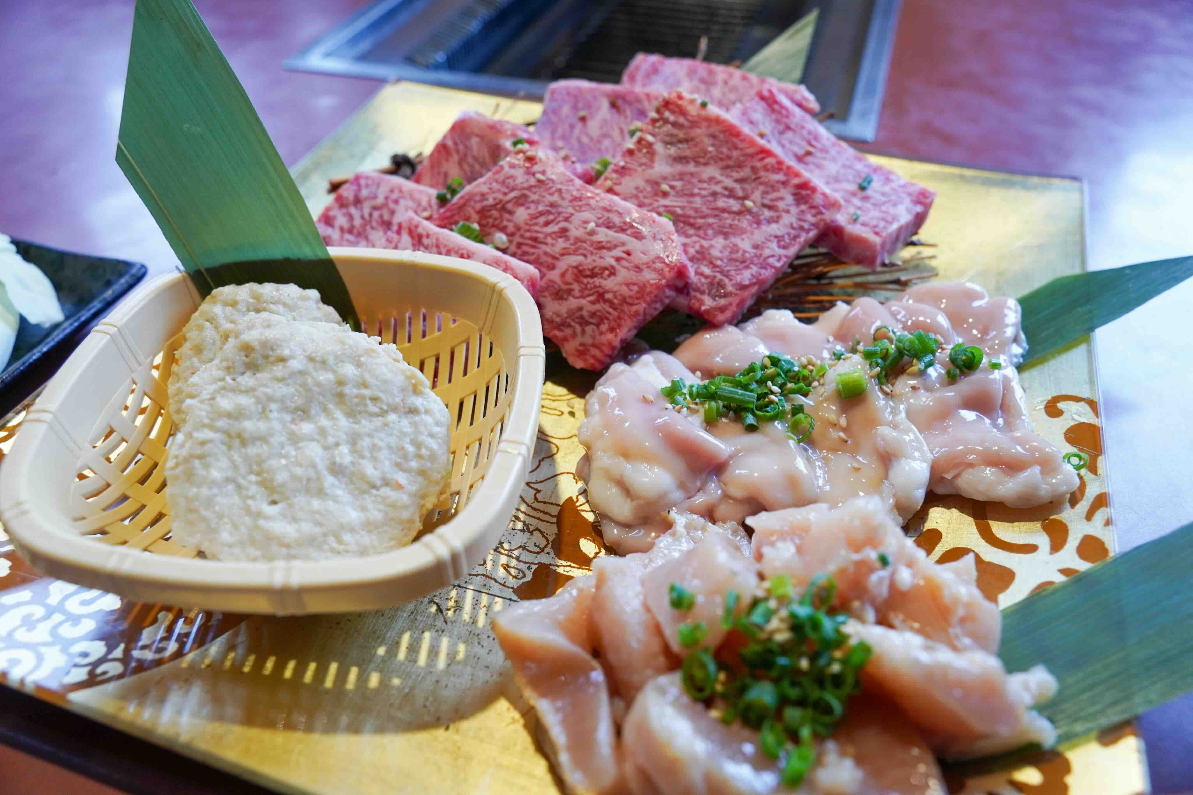 焼肉和のA4ランク以上の極上九州産黒毛和牛
