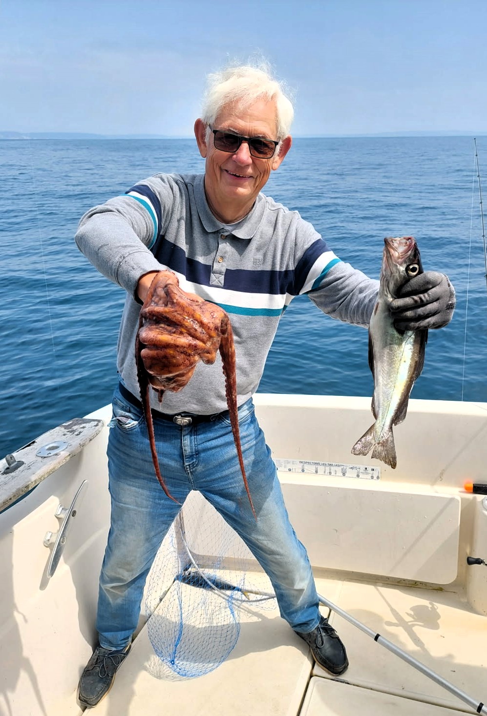 Claude et un poulpe
