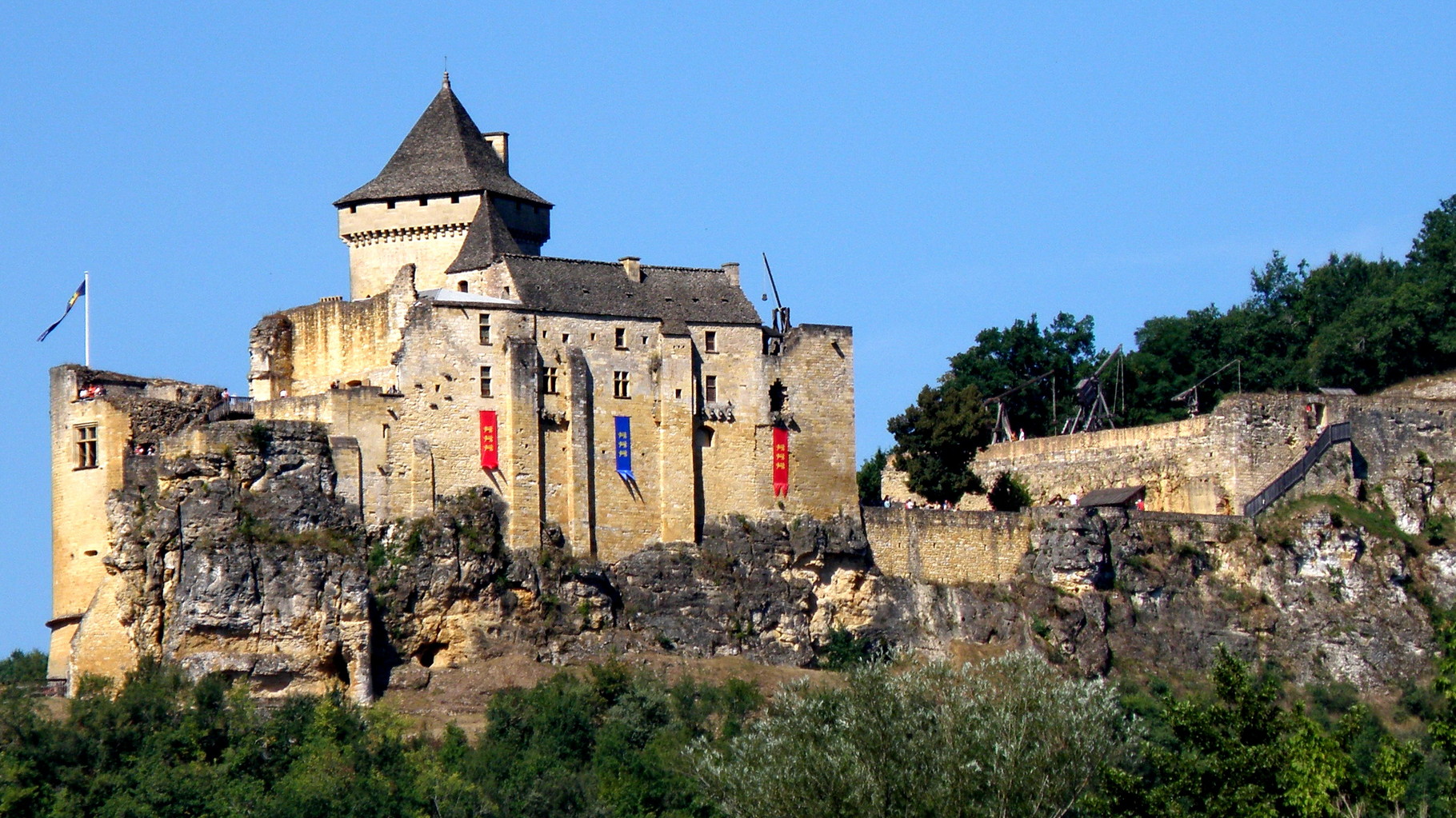 Château de Castelnaud - vue 1