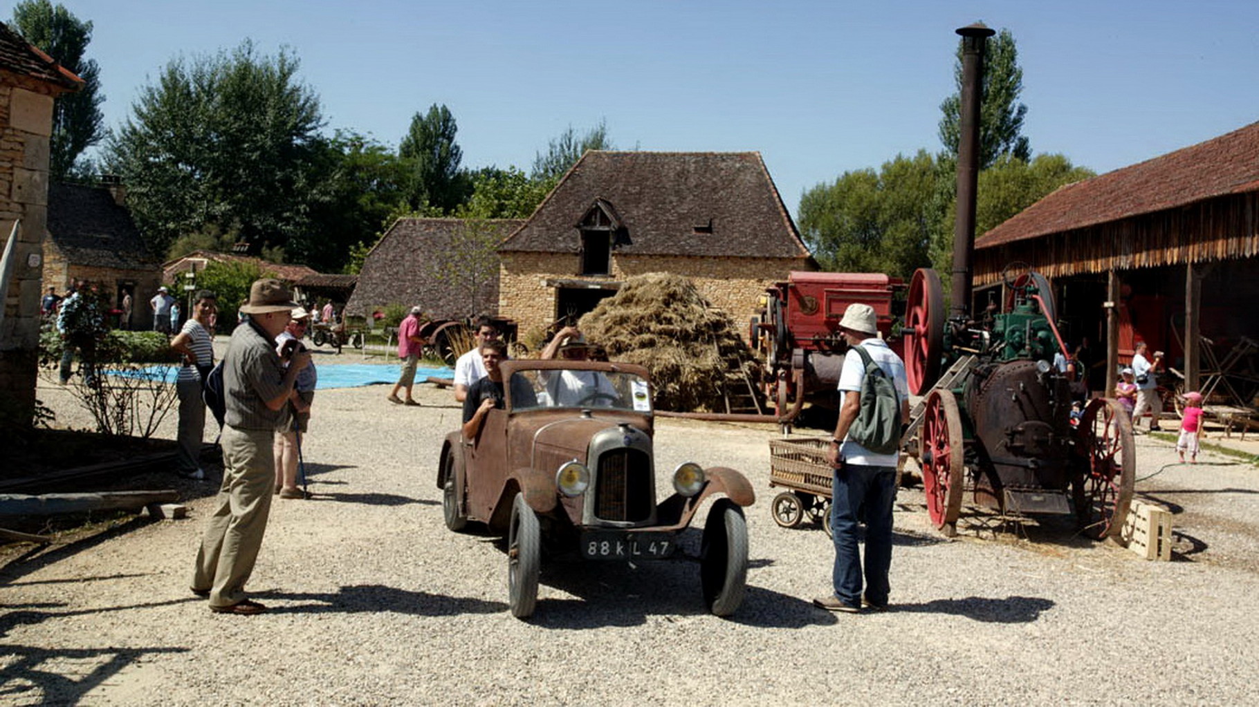 Le Bournat - village 1900