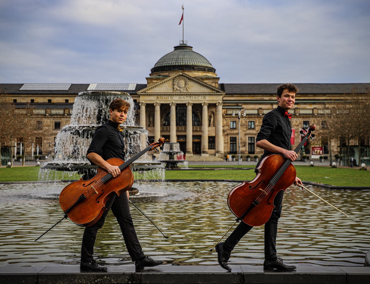 Das „Cello Duo“ (Foto J. Steinbach)