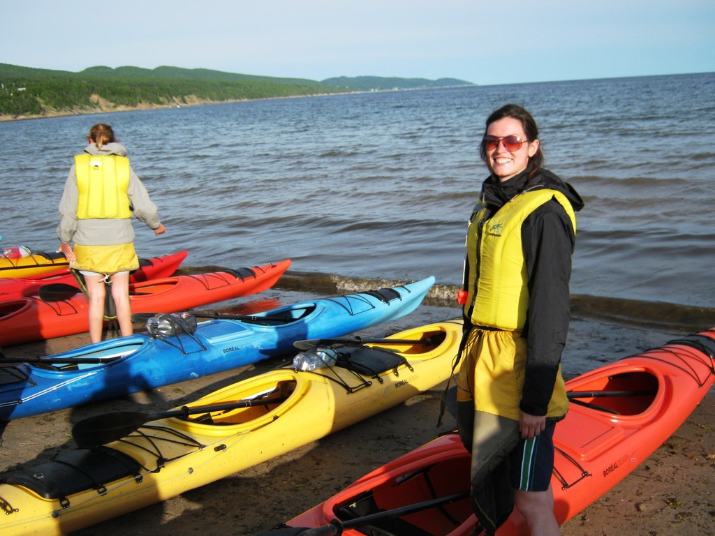 Kayak de mer : Baie de Gaspé