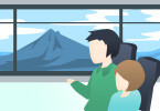 景色を堪能できる