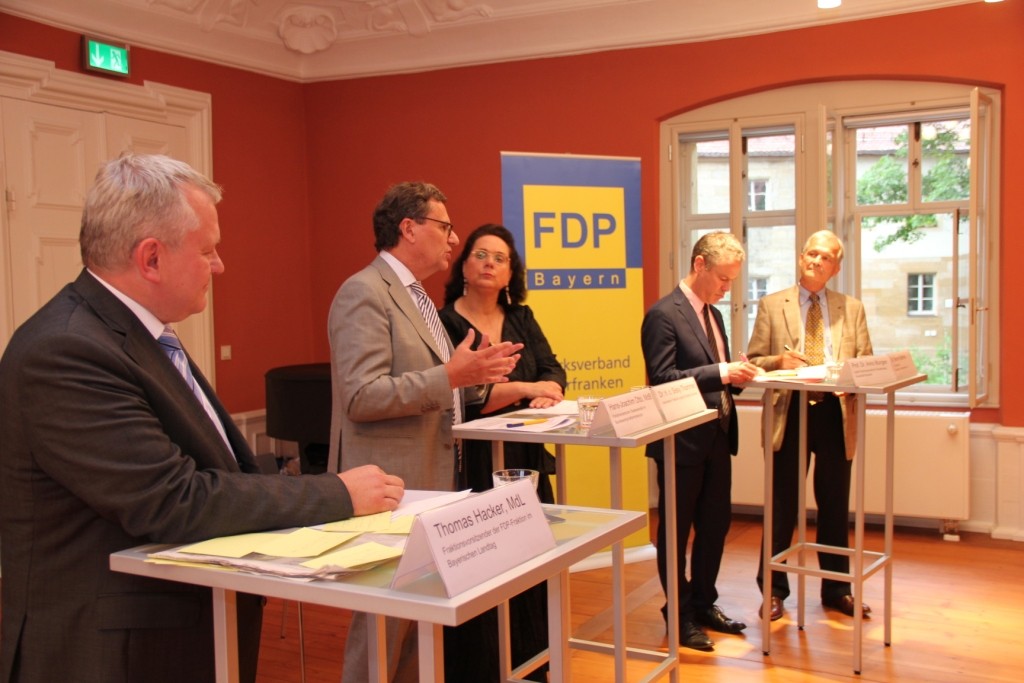 Podiumsdiskussion im Schloß Thurnau bei Bayreuth