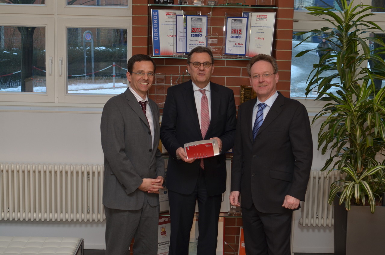 Besuch bei AVM, dem Hersteller der Fritz! Boxen: Innovation zahlt sich aus und wurde bereits vielfach ausgezeichnet.