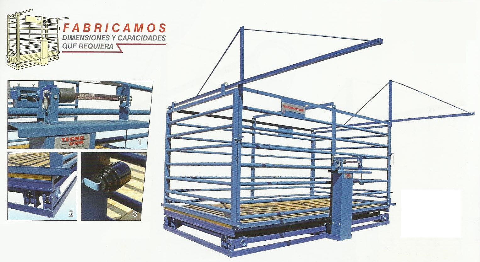 BASCULA GANADERA MECANICA DE 2000Kg. A 1000Kg.