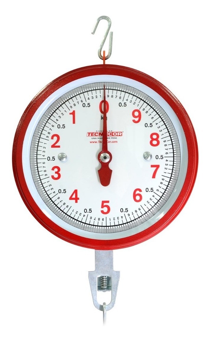 BASCULA COLGANTE DE RELOJ AUTOMATICA DE 10 Y 20Kg. / 25g.