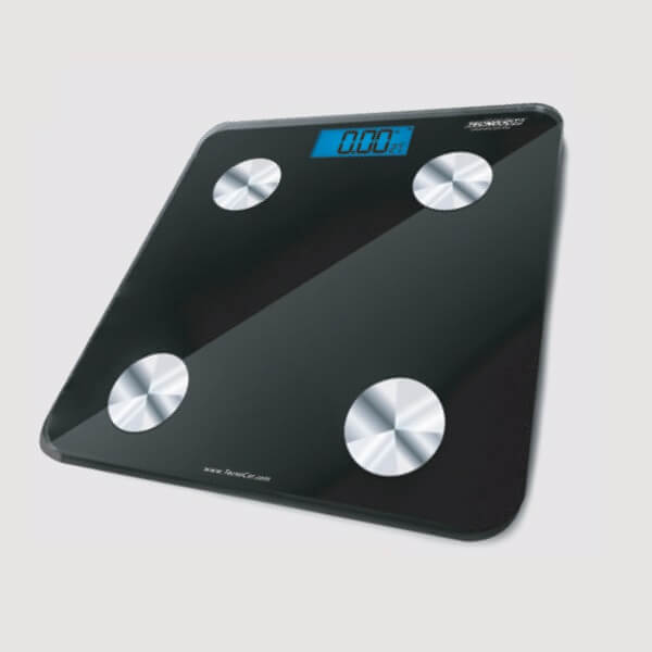 BASCULA DE PISO PERSONAL ELECTRONICA CONEXION BLUETOOH A CELULAR 180Kg. / 10g