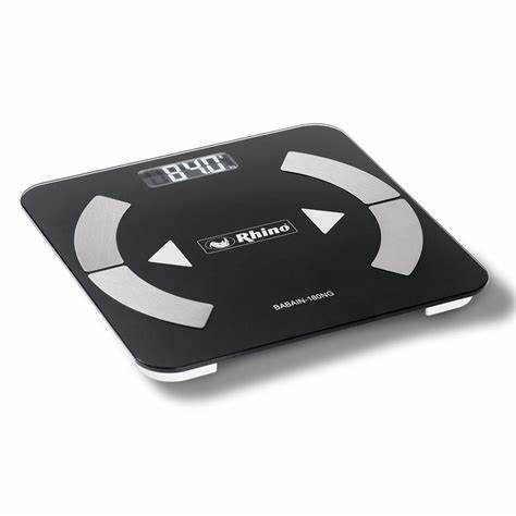 BASCULA DE PISO PERSONAL ELECTRONICA CONEXION BLUETOOH A CELULAR 180Kg. / 10g