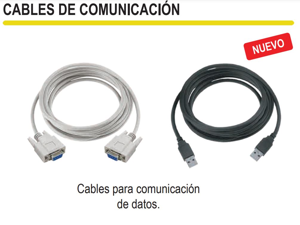 CABLE DE COMUNICACION RS232 Y USB