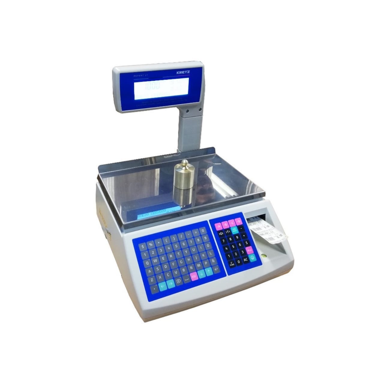 BASCULA ETIQUETADORA DE 30Kg., / 2g
