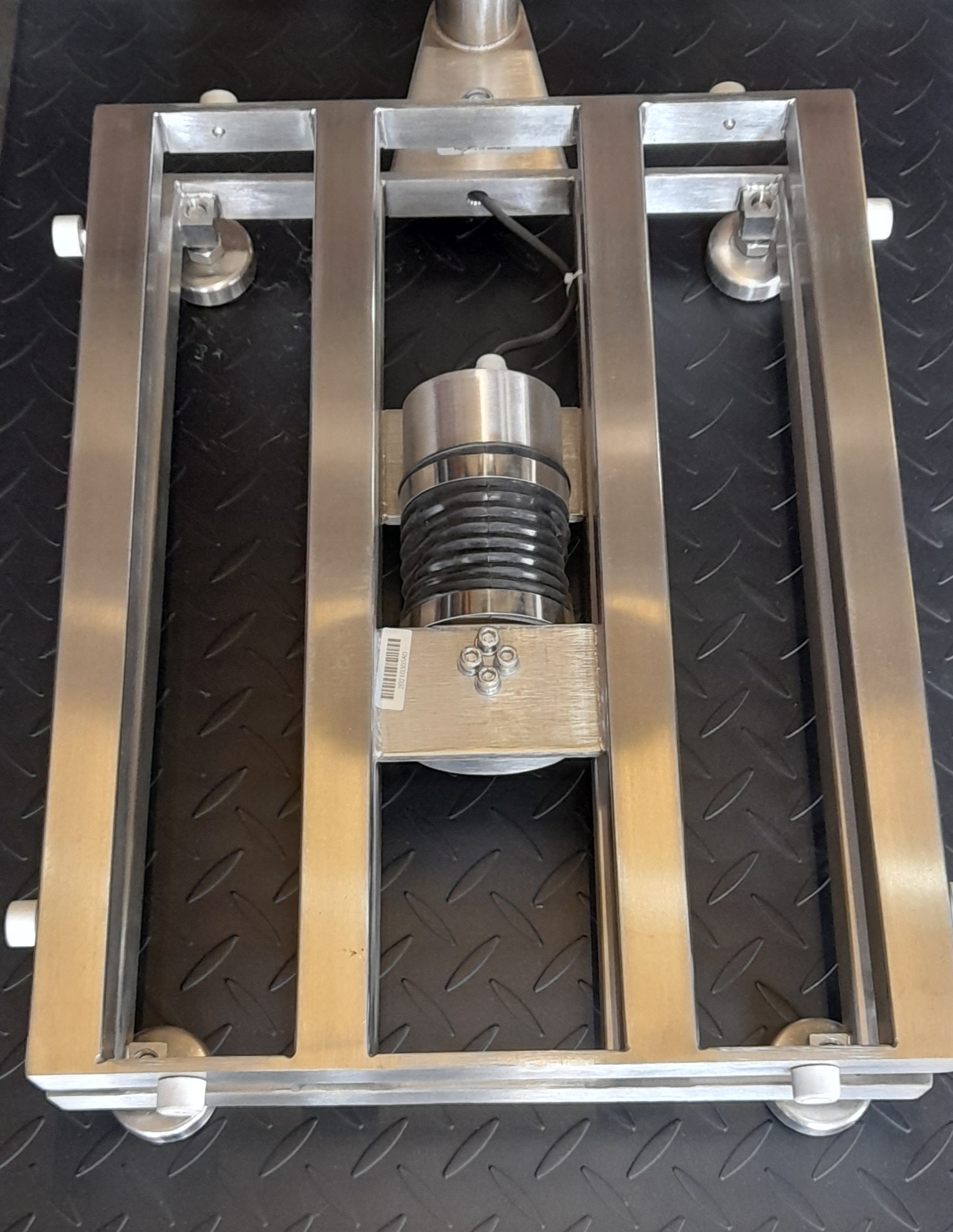 PLATAFORMA DE ACERO INOXIDABLE 150Kg Y 200kG