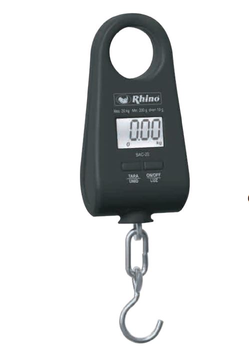 BASCULA DE COLGAR ELECTRONICA DE 10 A 20Kg. /10g.