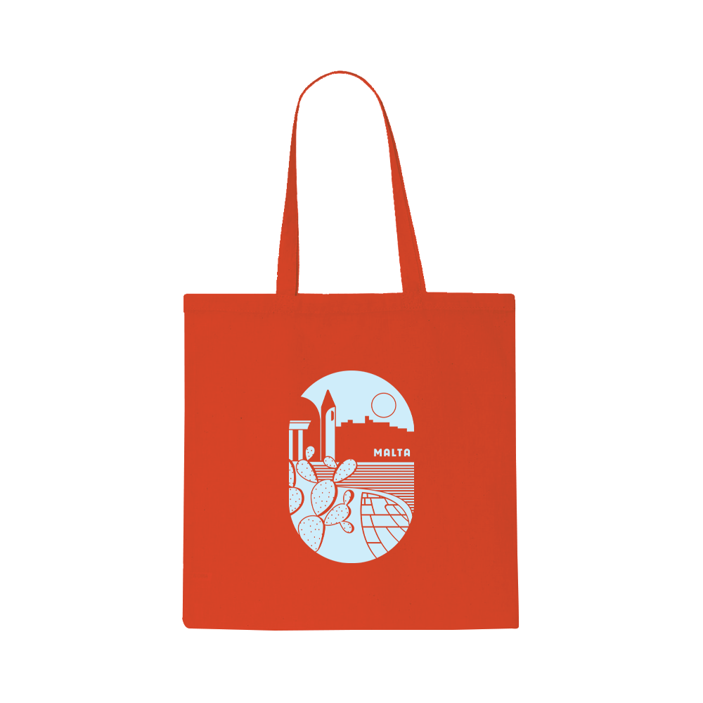 Malta Tote Bag Malta Souvenirs Worldwide Shipping