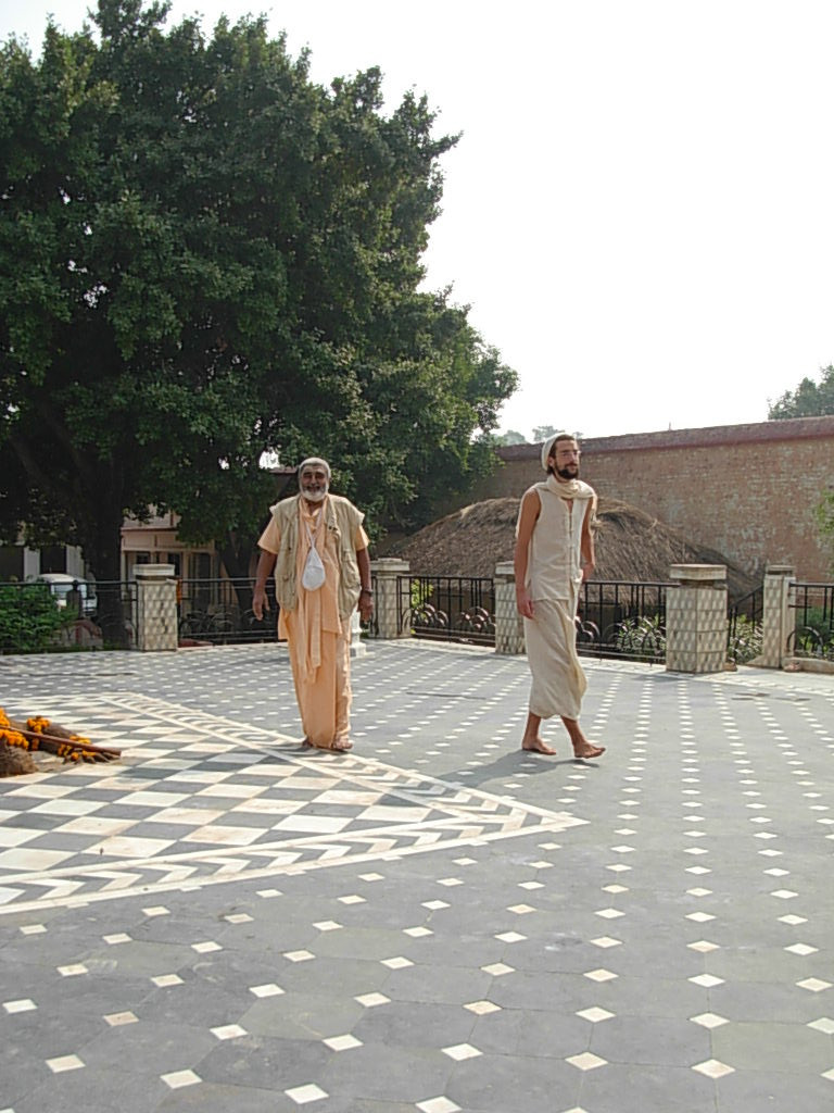 Terrace in Front of Temple