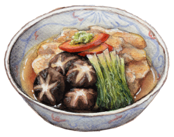 鶏の冶部煮