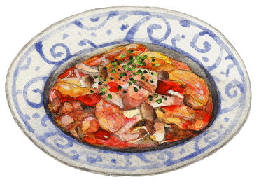 鶏のトマト煮