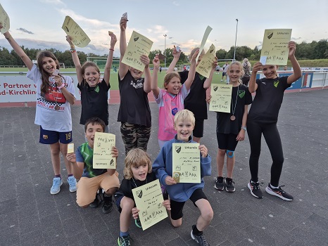 Strahlende Gesichter beim TSV-Kindersportfest am Bärenbruch