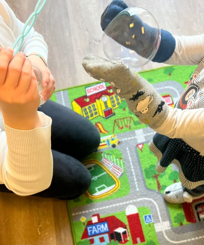 Sprungkrafttest mit Socken!?