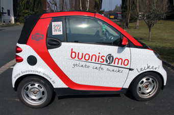 Fahrzeugvollverklebung nachher