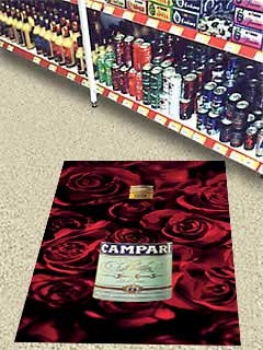 Fußboden Selbstklebefolie Campari