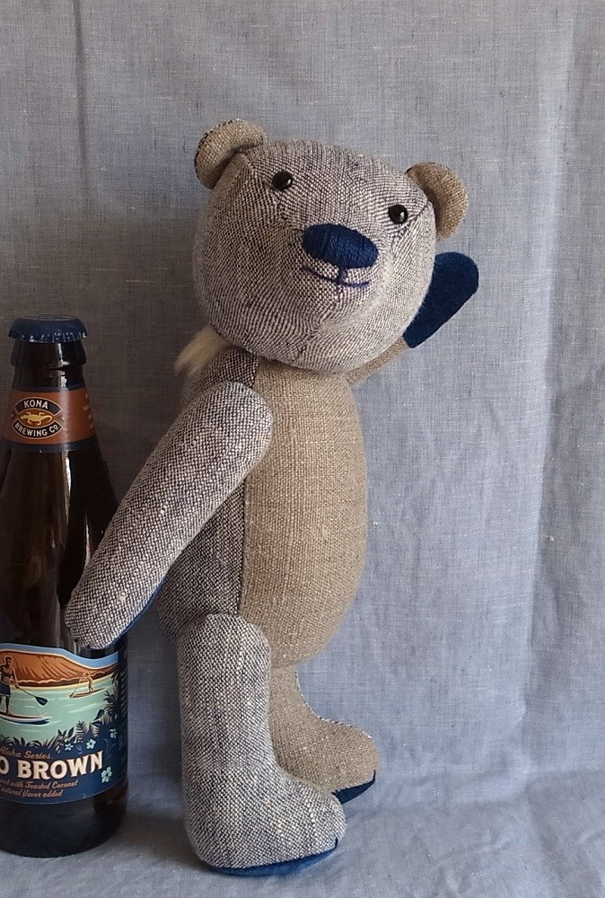 055 バルトくま stand 28cm ・ sit 21cm ・ weight 212g