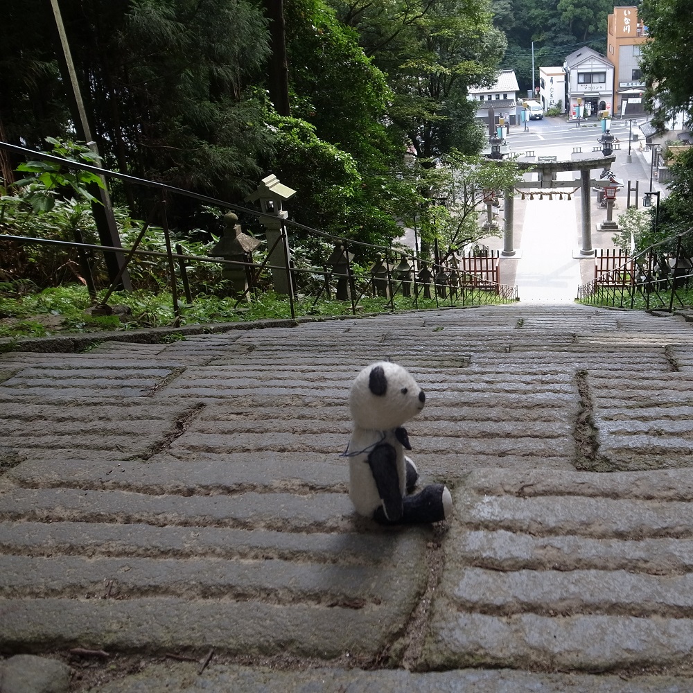 鹽竈神社の石段