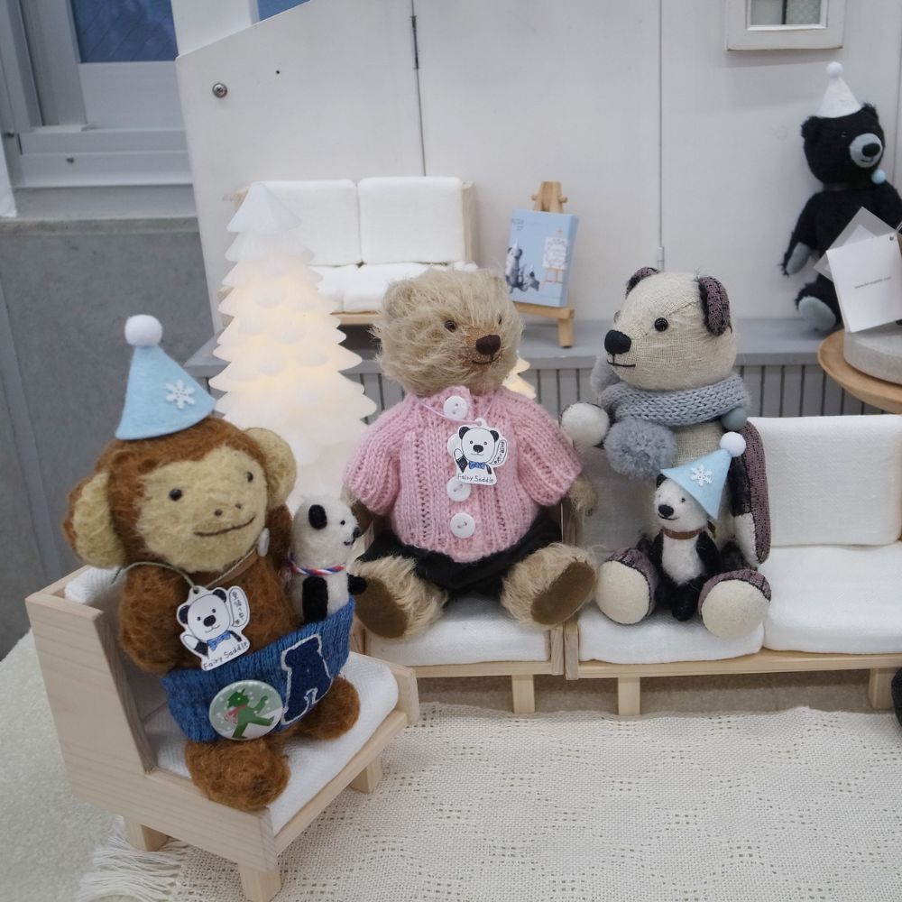 初里帰りのくまおくん！会えてうれしー！