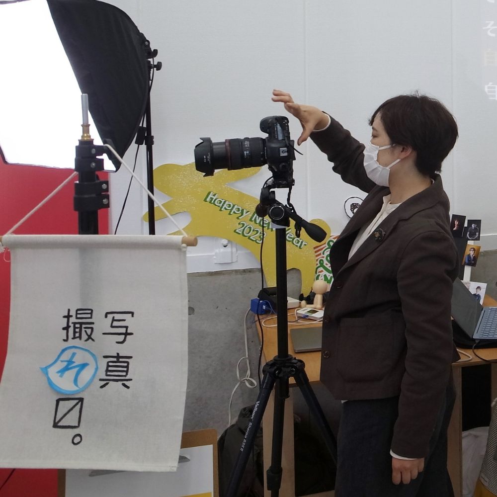 黒、赤、黄色背景にみんなカッコいい写真が撮れていました～