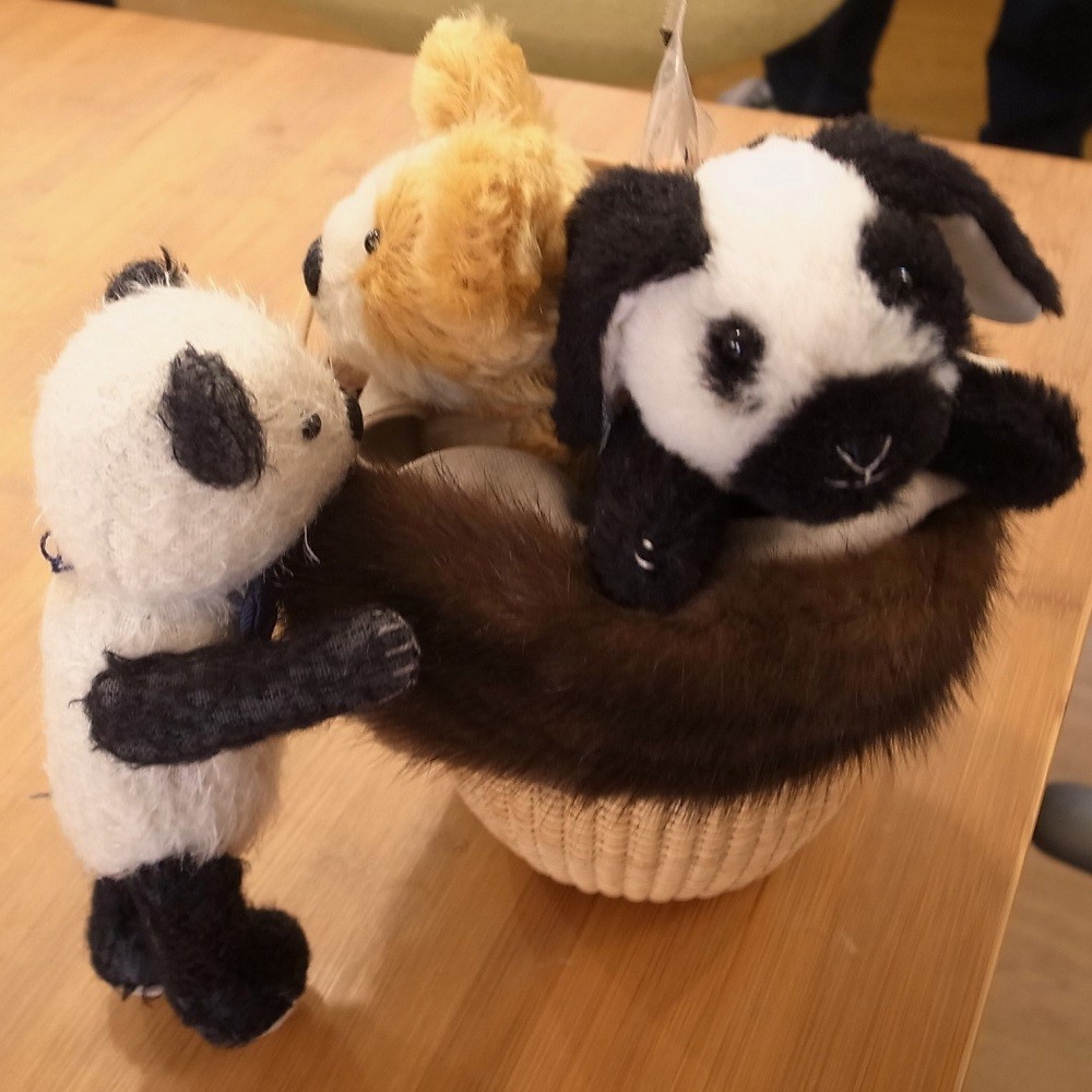 ナンタケットバスケットに入って♪