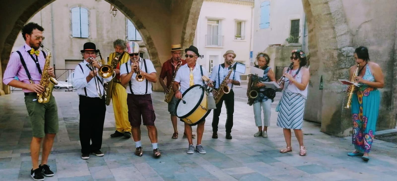 Août 2022 - Montpeyroux - D'une Fanfare à l'Autre 