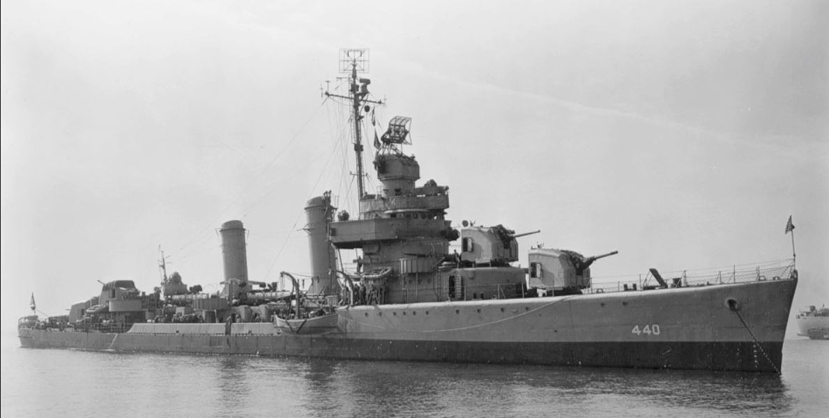 USS Ericsson, Sept 1943