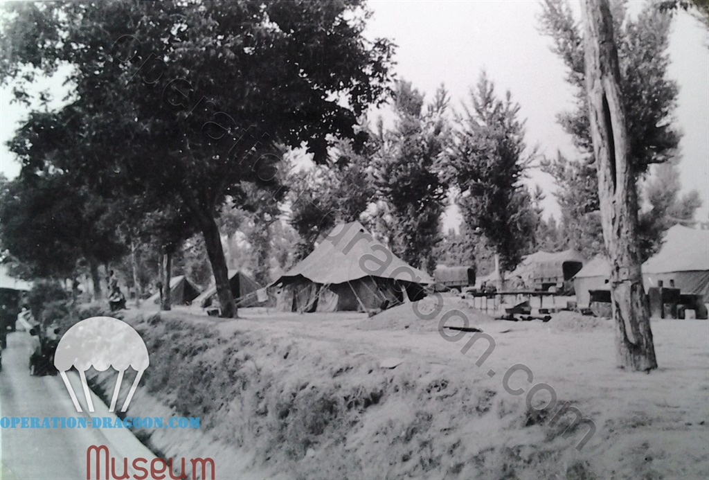 Transit camp near Naples, Italy, Spring 1944