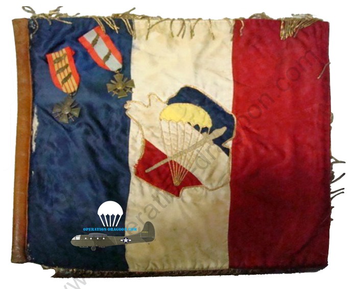 fanion du 1er bataillon de Choc- (collection Nationale)