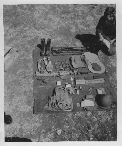 Preparing equipment for camouflage