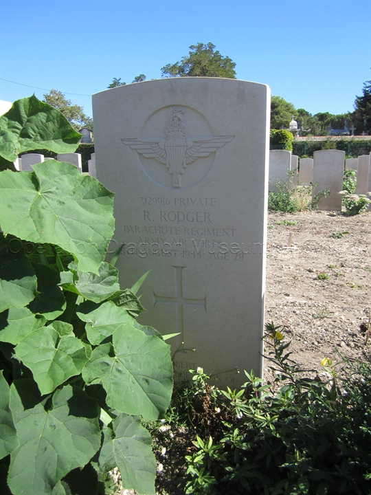 RODGER Robert, 4th Parachute Battalion, August 15 1944