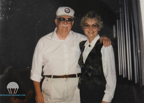 Chaplain Charlie Bandy and his wife Rena during their wedding anniversary in Florida.