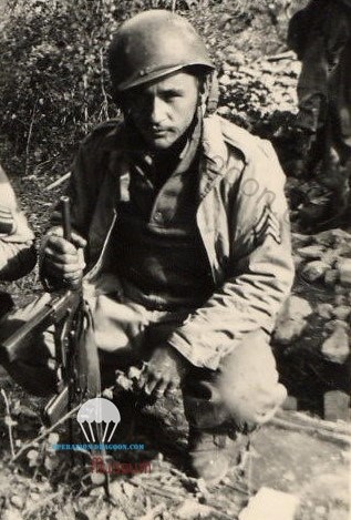 Sergent DUBAY in october 1944 near Jausier/ Barcelonnette area