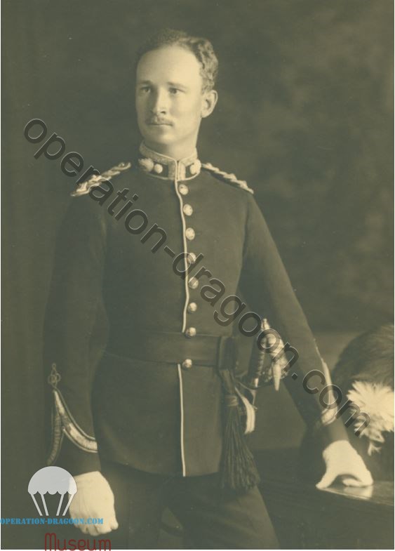 Lt CHV Pritchard, royal welsh fusilliers, circa 1930. Source: Nannau - A Rich Tapestry of Welsh History by Philip Nanney Williams