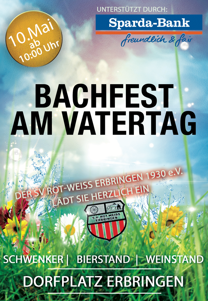 Plakat Bachfest 2018